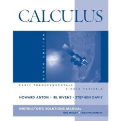 Calculus single variable 9th edition