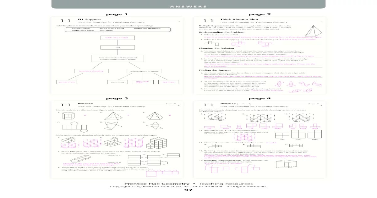 Big ideas math geometry workbook answers