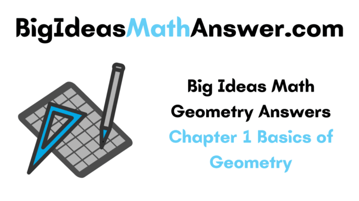 Big ideas math geometry workbook answers