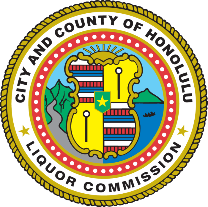 Honolulu liquor commission blue card